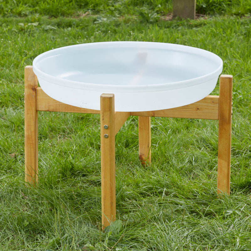 Tiefes Spot-Tablett (Weiss, D:69cm)