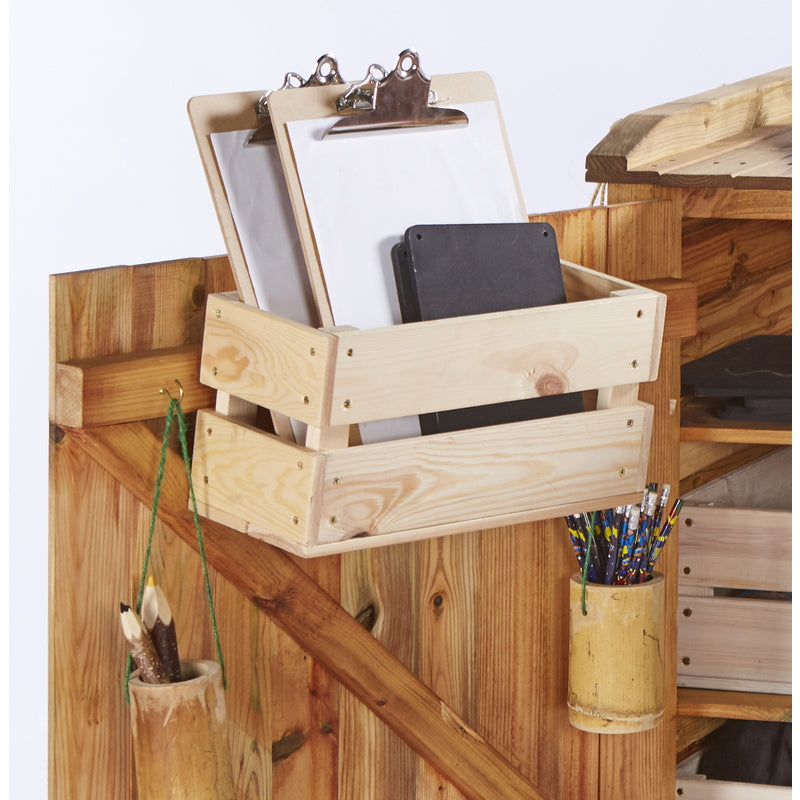 S-Haken Zaun Buch Kisten (4er-Pack)