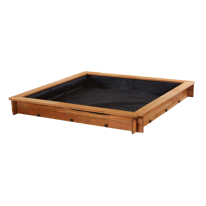 Sandkasten und Abdeckung