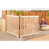 Rattan Raumteiler