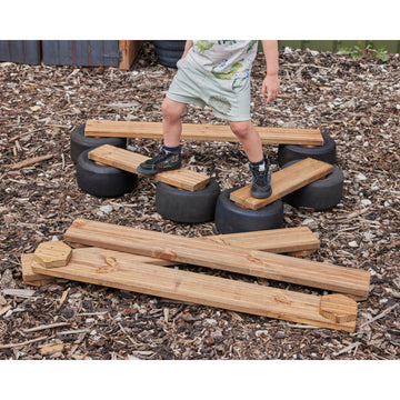 Tyre walking planks