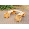 Sitzplatzplanter Hufeisen (6 Kinder)