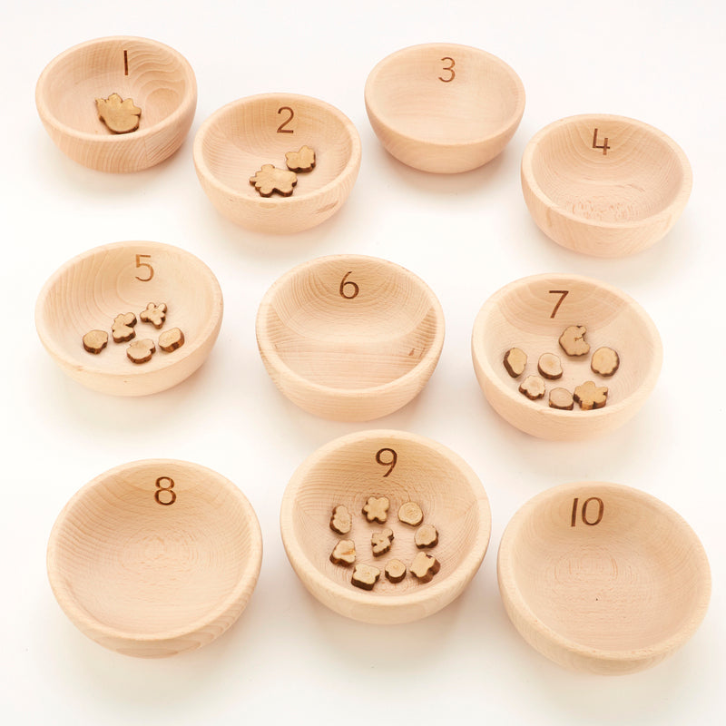 Nummernschüsseln (10er-Pack)
