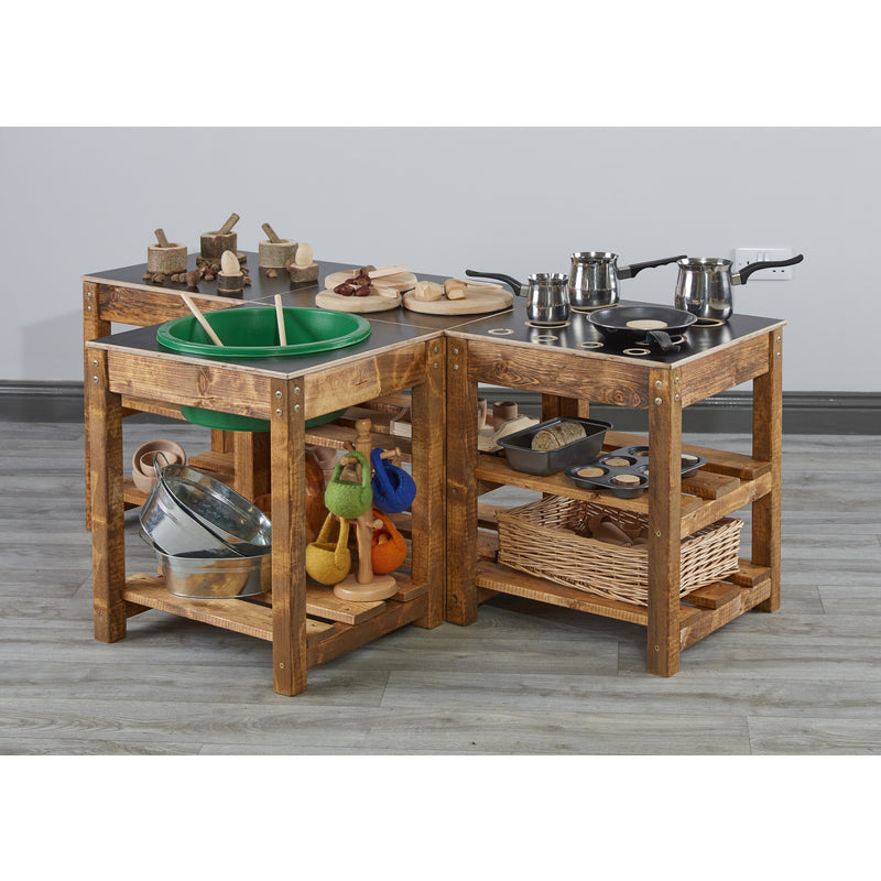 Günstiges langlebiges Küchen-Set (H: 60cm, 4er-Pack)