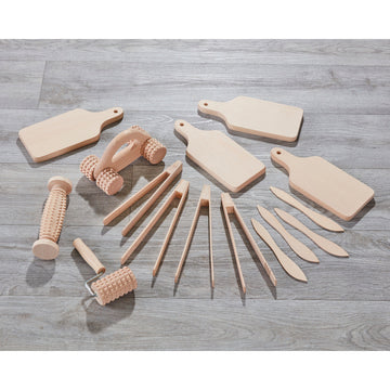 Natürliches Teig-Set (15 Teile)