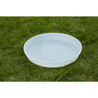 Tiefes Spot-Tablett (Weiss, D:69cm)