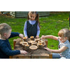 Natürliches Mud Pie Teeservice (16 Teile)