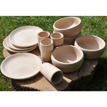 Echtes Grösse Natur Tee-Set (12er-Pack)
