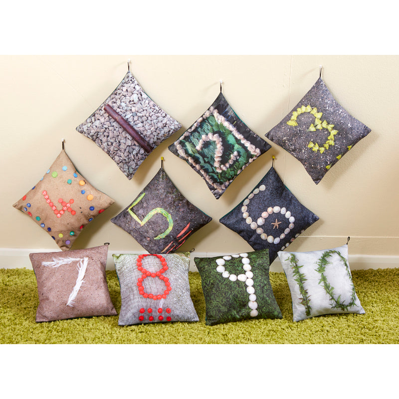 Natur Nummer Kissen (10er-Pack)