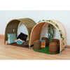 Mittlere Rattan-Paar von Bögen (2er-Pack)
