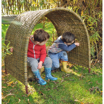 Mittlere Rattan-Paar von Bögen (2er-Pack)