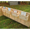 S-Haken Zaun Buch Kisten (4er-Pack)