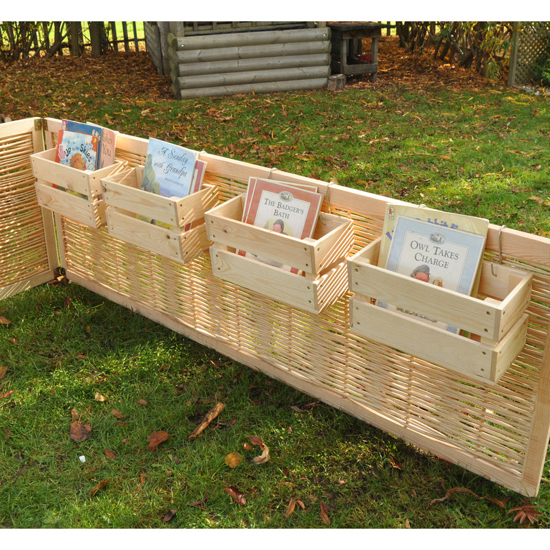 S-Haken Zaun Buch Kisten (4er-Pack)