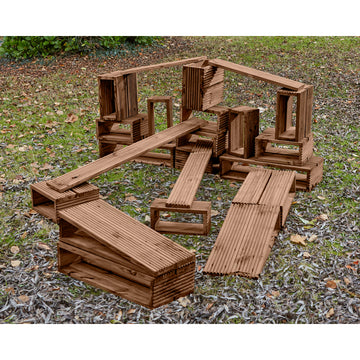 Deckzitierende Blocks Builders Yard Pack (25 Teile)