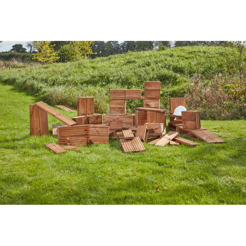 Deckzitierende Blocks Builders Yard Pack (50 Teile)
