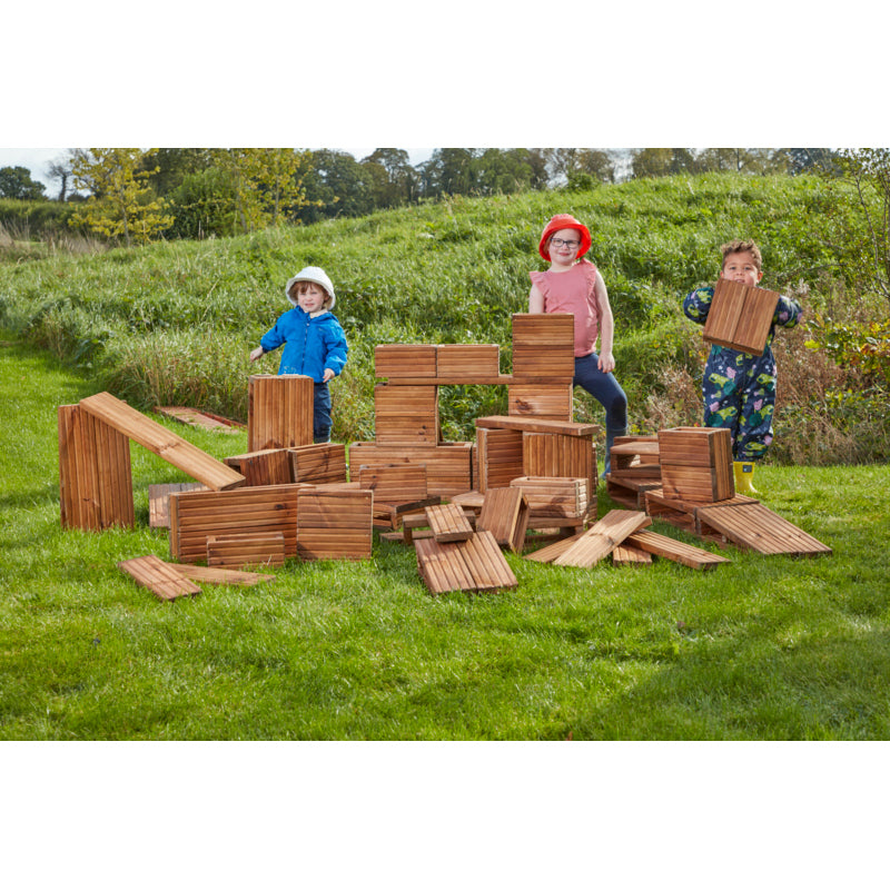 Deckzitierende Blocks Builders Yard Pack (75 Teile)
