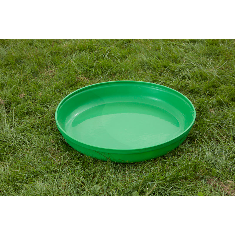 Tiefes Spot-Tablett (Grün, D:69cm)