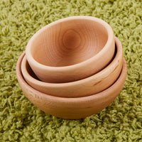 Holzschalen zum Stapeln (3er-Pack)