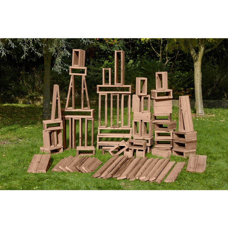 Deckzitierende Blocks Builders Yard Pack (75 Teile)