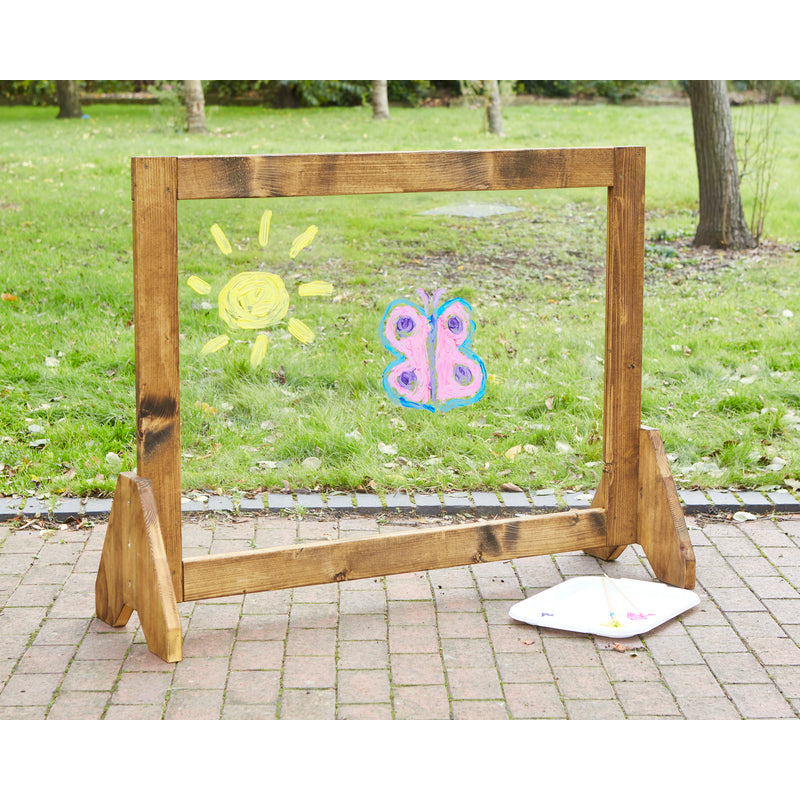 Freistehender Plexiglas-Maler