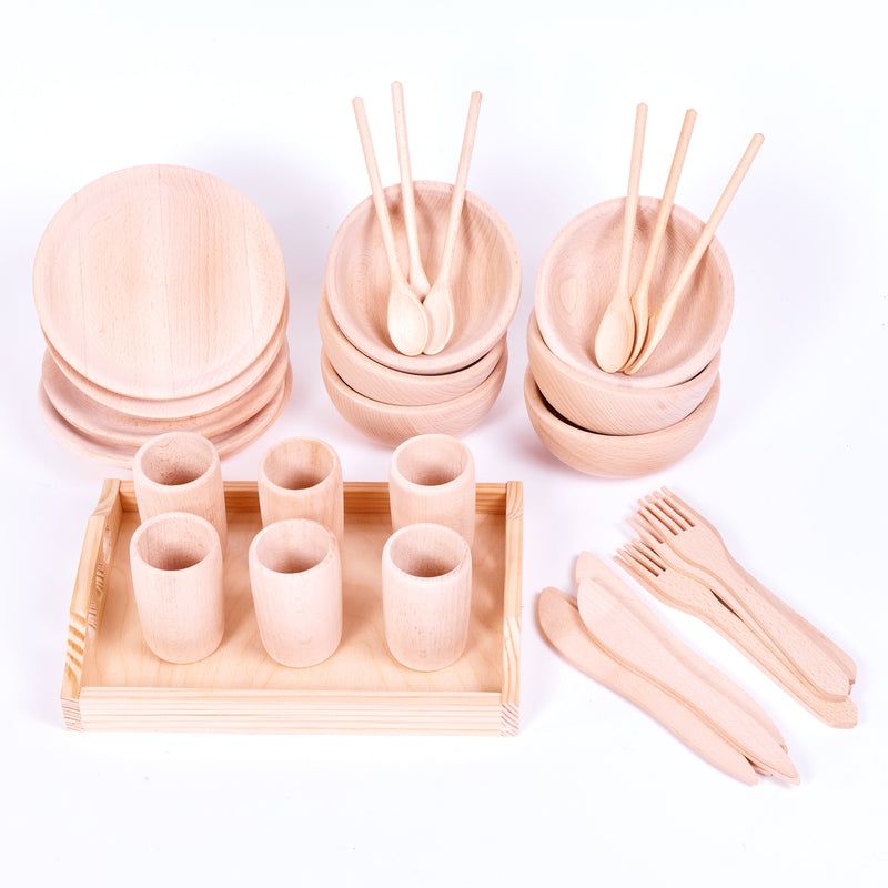 Grosses Naturtee-Set
