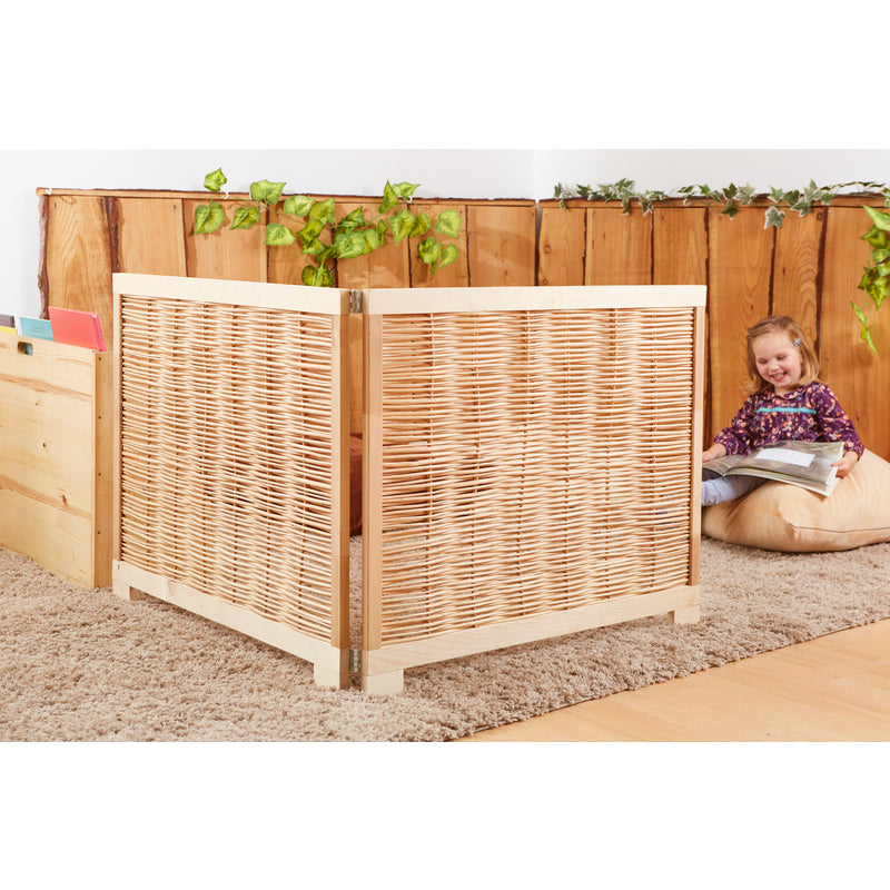 Rattan Raumteiler