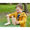 Riesige Holzfiguren (4er-Pack)