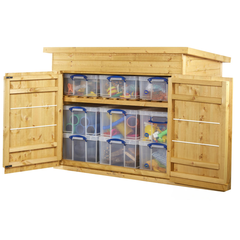 Grosser und reichhaltiger 9-Box-Lager