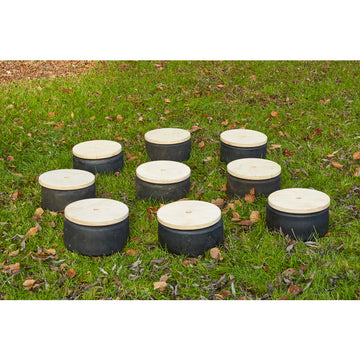 Mini Reifen Stepping Kreise (10er-Pack)