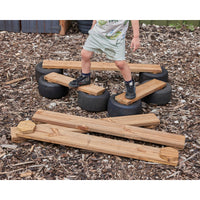 Tyre walking planks