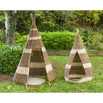 Zweifarbiger Wigwam