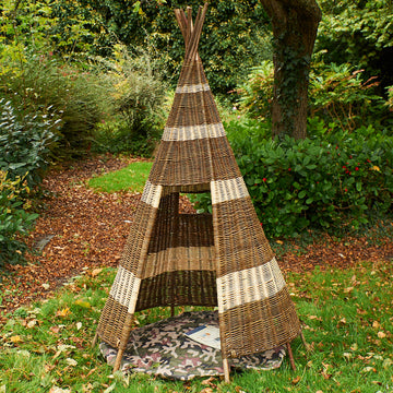 Zweifarbiger Wigwam