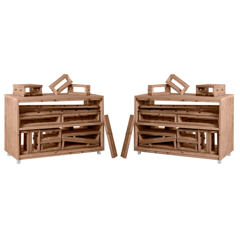 Deckciting Trolley & 25 Deckciting Blöcke