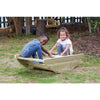 Outdoor-Schaukelboot und Stufen