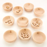 Nummernschüsseln (10er-Pack)