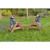 Einfach stabiles Treppenset (4 Rahmen & 4 Planken)
