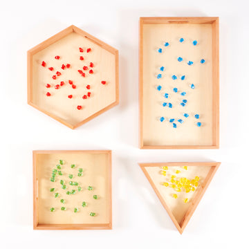 Matheformtabletts (4er-Pack)