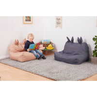 Lesende Hasensofas (2er-Pack)