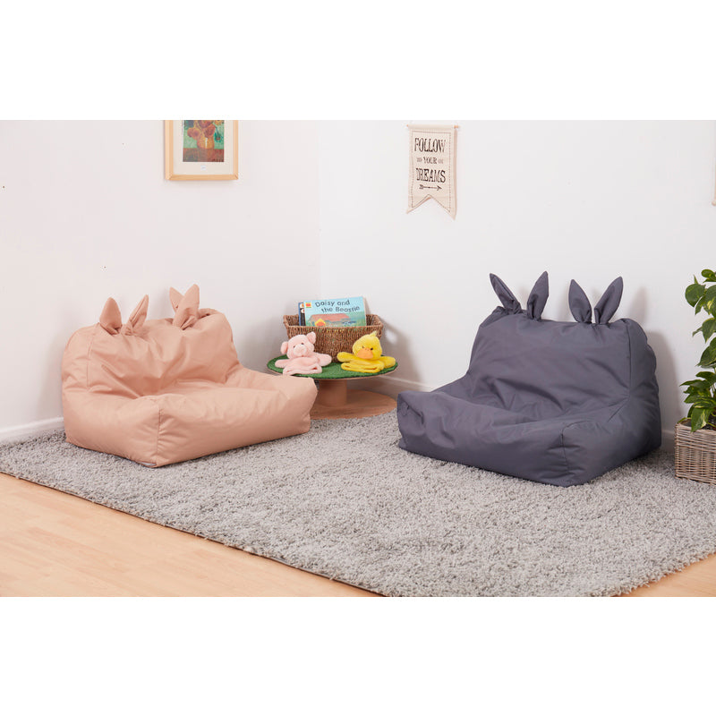 Lesende Hasensofas (2er-Pack)
