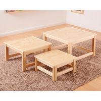 Nestende Spieltische (3er-Pack)