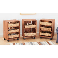 Mobiles Kistenregal-Set (3er-Pack)