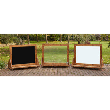 Mobile Kunststaffelei Trio (3er-Pack)