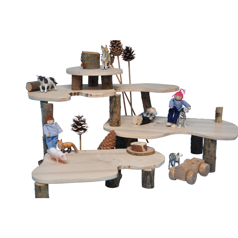 Offene Spielplattformen (4er-Pack)