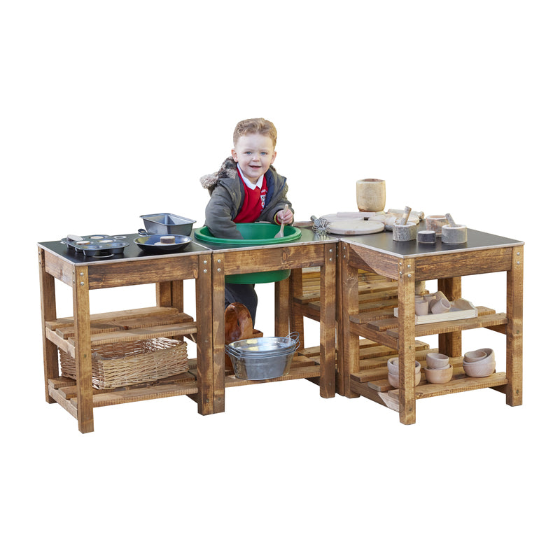 Günstiges langlebiges Küchen-Set (H: 60cm, 4er-Pack)