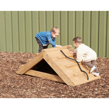 Mini-Seilrutschen-Gipfel