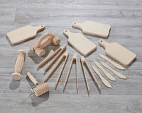 Natürliches Teig-Set (15 Teile)