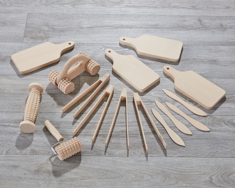 Natürliches Teig-Set (15 Teile)
