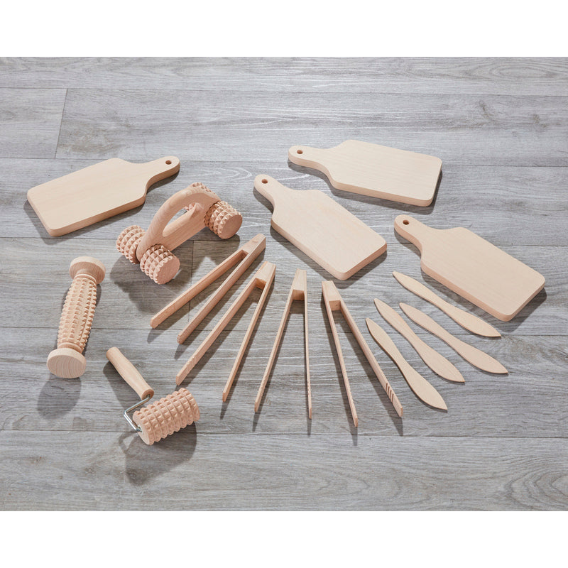 Natürliches Teig-Set (15 Teile)