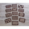 Mini Schwarzes Handschrift-Set (13 Teile)