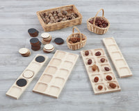 Umkehrbare Holz-Fünf- und Zehnerrahmen (4er-Pack)